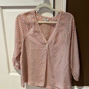 Joie silk blouse size M